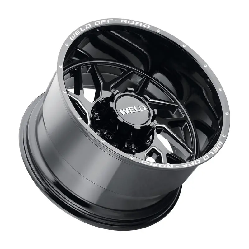 Weld Off-Road W117 20X9 Fulcrum 5X127 5X139.7 Et00 Bs5.00 Gloss Black Mil 87.1 1