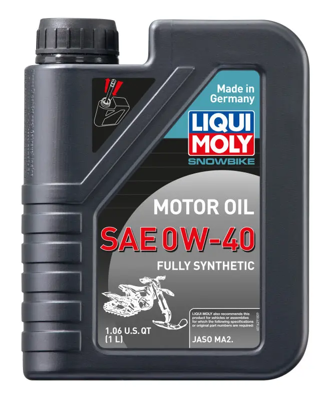 Liqui Moly 1L Snowbike Motor Oil Sae 0W40 1
