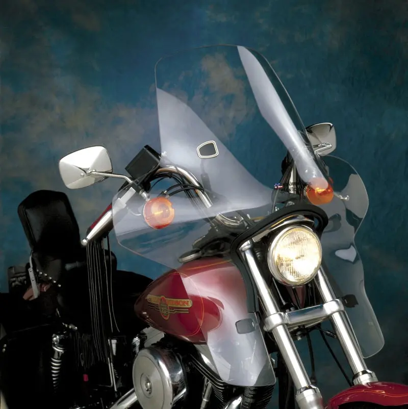 National Cycle 88-21 Harley Xl/Fxr/Fxd/86-91 Bmw R80g/R100gs/15-23 Ducati Scrmblr Plexifairing 3-Clr 1