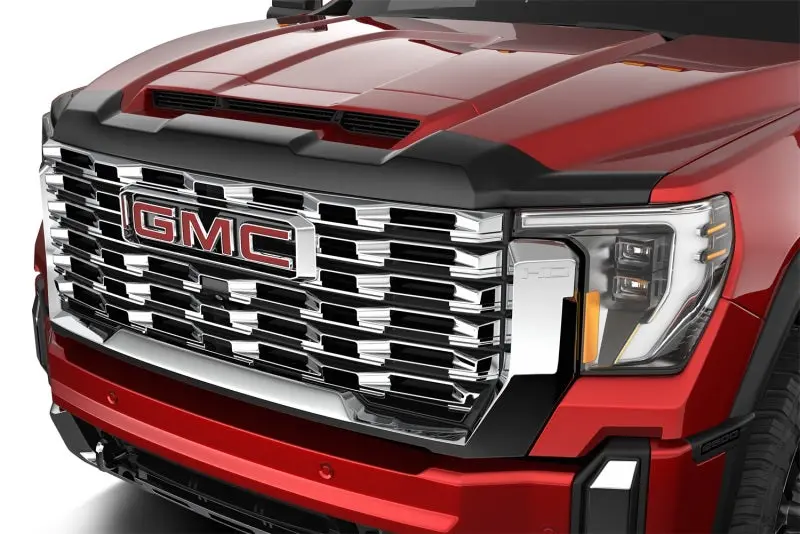 Husky Liners 2024 Gmc Sierra 2500/3500Hd Aeroskin Hood Protector - Smoke 1