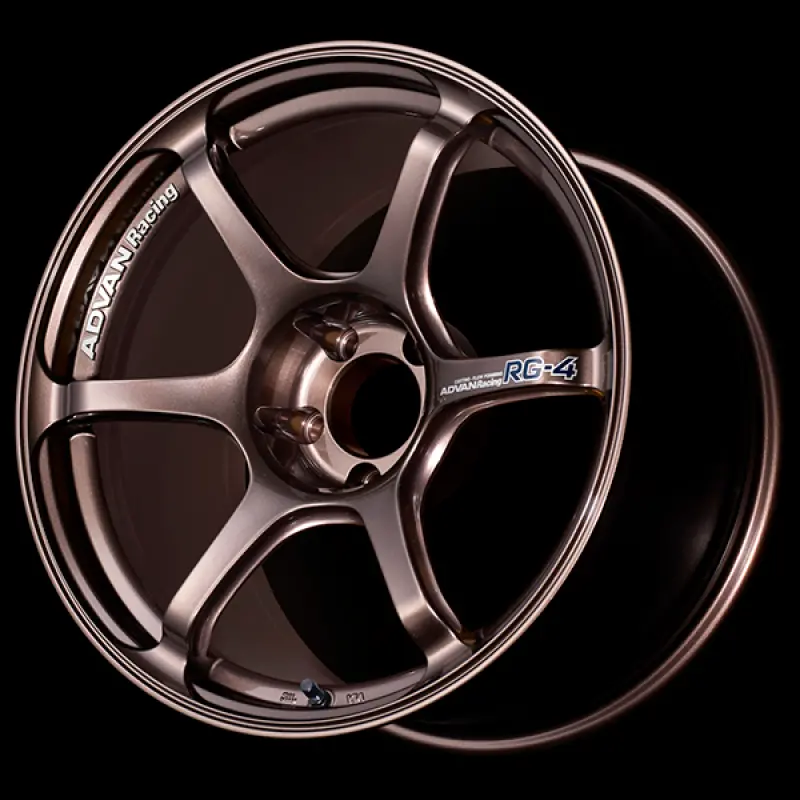 Advan Rg-4 17X9.0 / +45 Offset / 5X114.3 / 73Mm Bore / Racing Copper Bronze 1