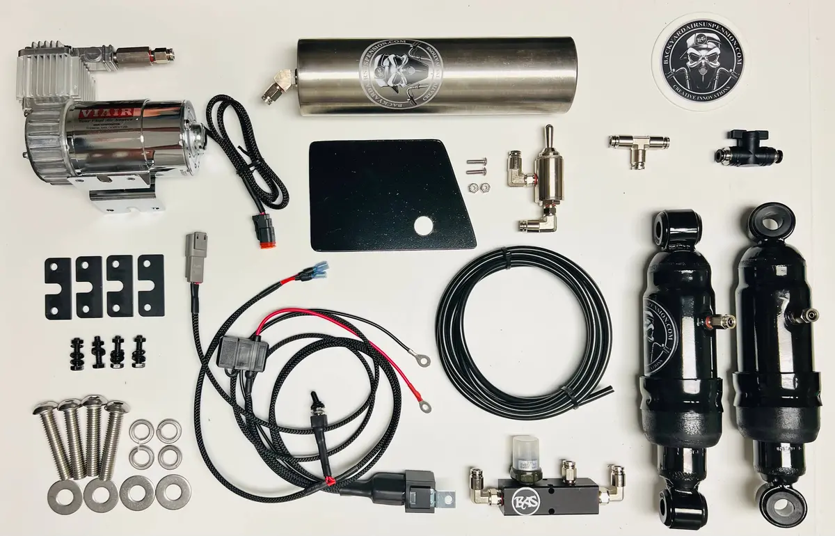 Harley Rear Fast Up Air Ride Kit 1