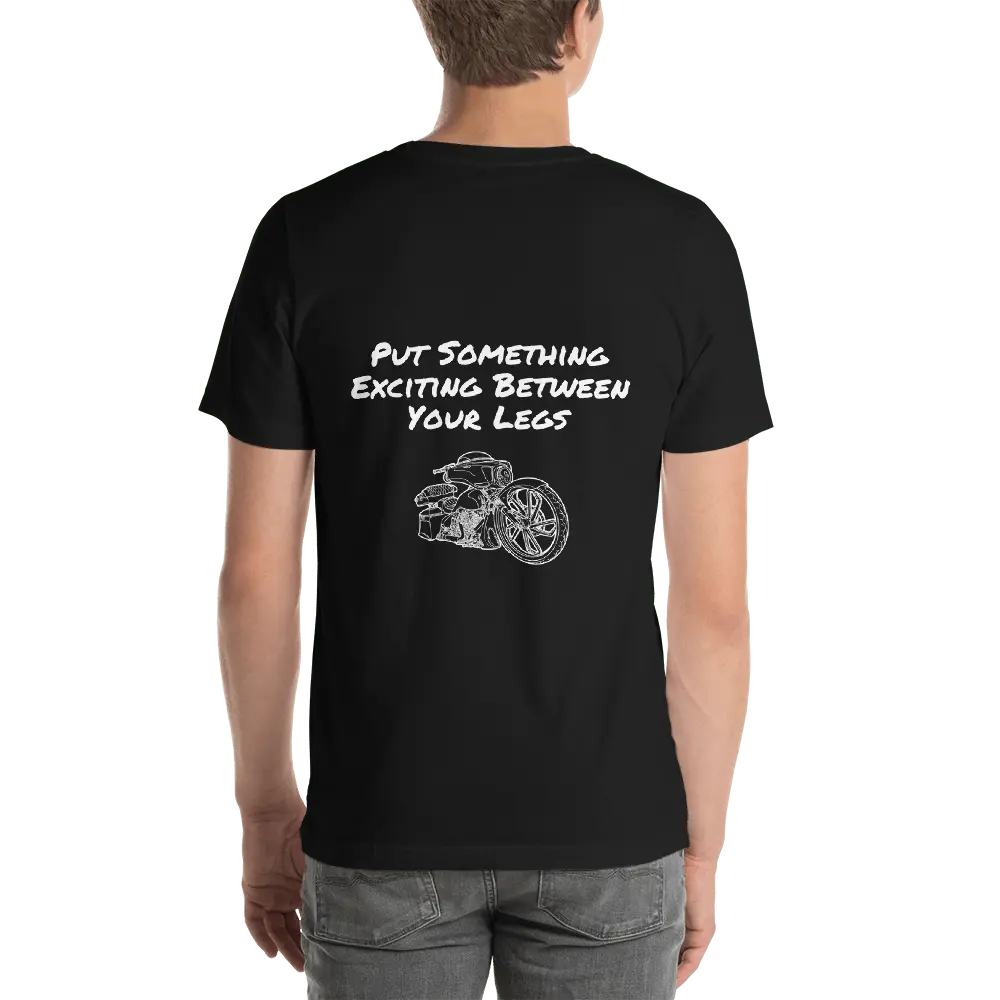 Bas Put Something Exciting Between Your Legs Men's T-Shirt 1