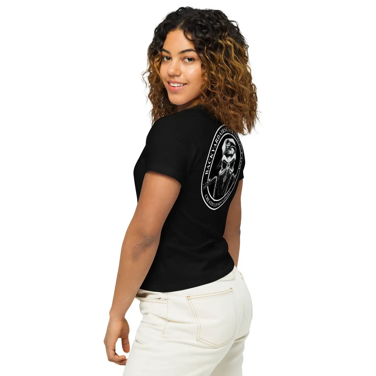 Bas Women’S High-Waisted T-Shirt 1