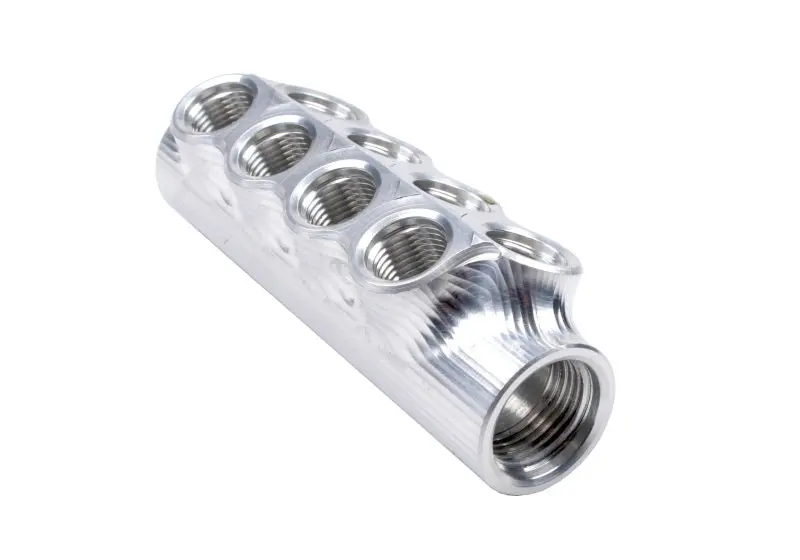 Aeromotive Fuel Distribution Log (10-Ports) (2) -10 An/(8) -6 An 1