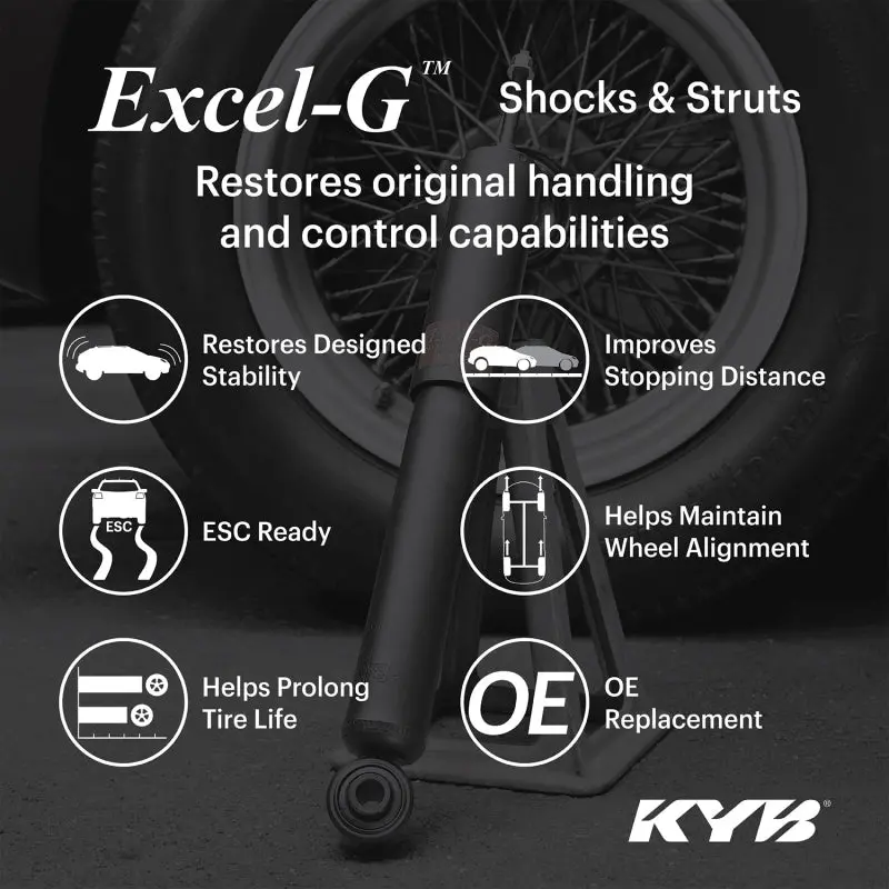 Kyb Shocks & Struts Excel-G Rear Chevrolet Camaro 2013-2010 1