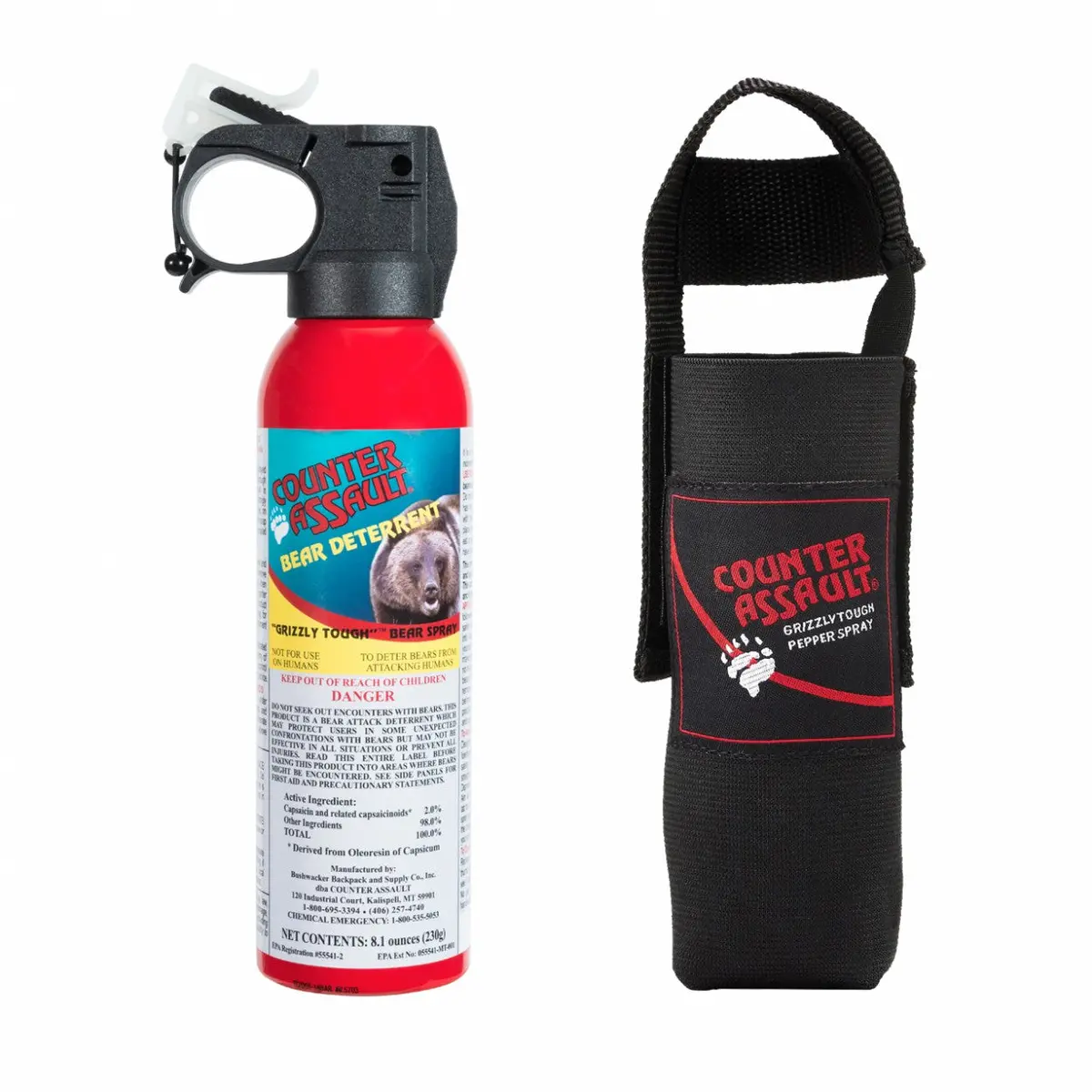 Bear Deterrent With Holster 1