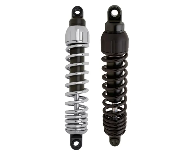 Progressive Harley 444 Series Shocks 12.5In - Chrome 1