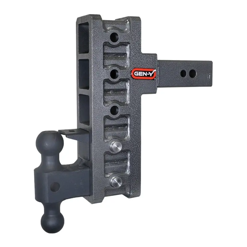 Gen-Y Mega Duty 2.5In Shank 9In Offset Drop 32K Hitch W/Gh-0161 Dual-Ball/Gh-0162 Pintle Lock 1