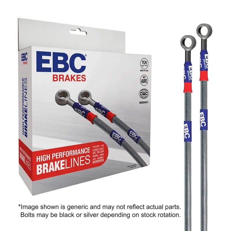 Ebc 12-14 Ford F150 3.5Tt 2Wd 6 Lug Stainless Steel Brake Line Kit 1
