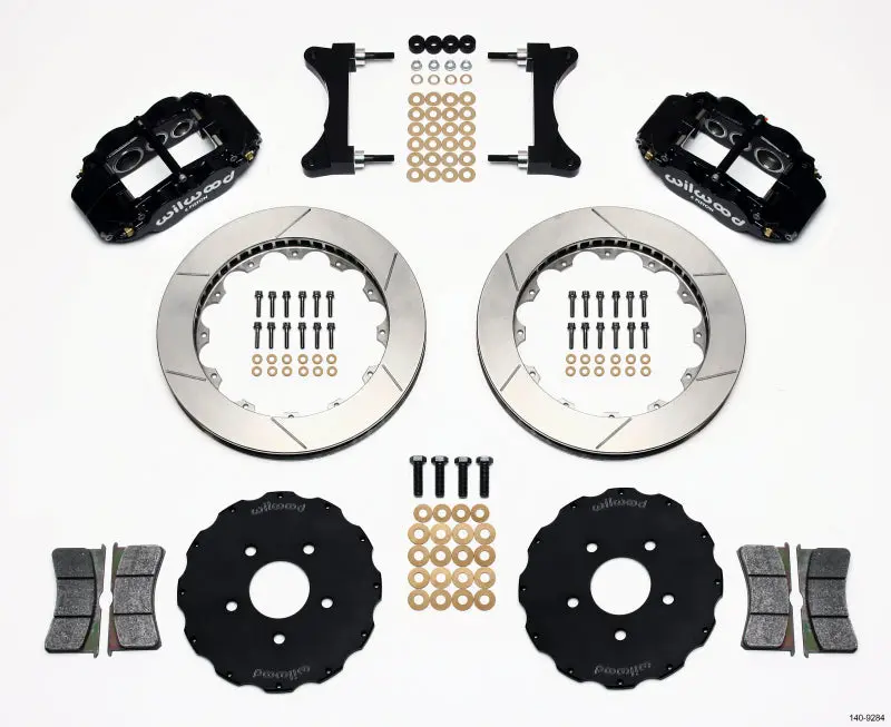 Wilwood Narrow Superlite 6R Front Hat Kit 13.06In Mitsubishi Evo Viii 1