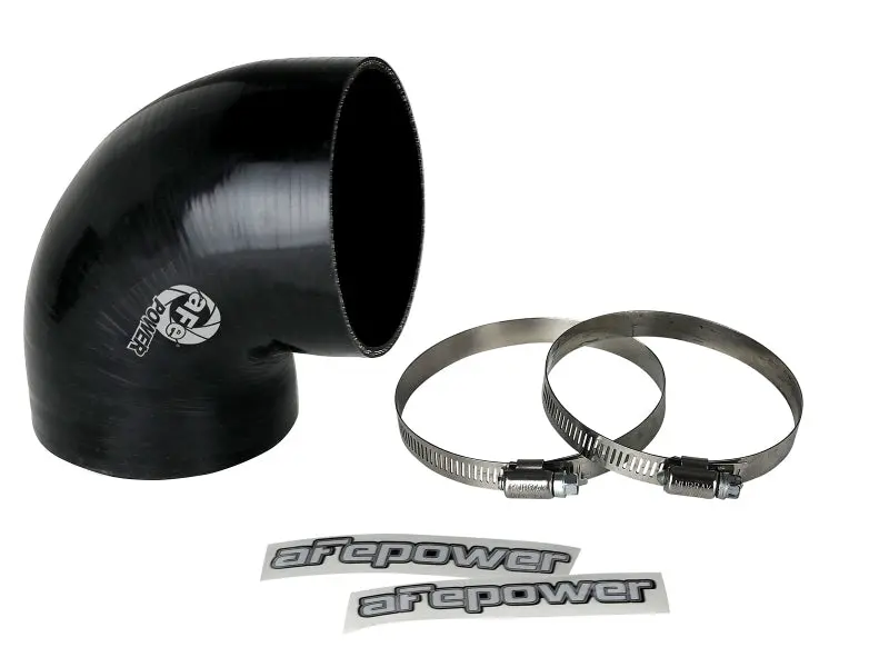 Afe Magnum Force Intake Coupling Kit (3-3/4 In Id To 3-1/2 In Id X 90 Deg.) Elbow Coupler - Black 1
