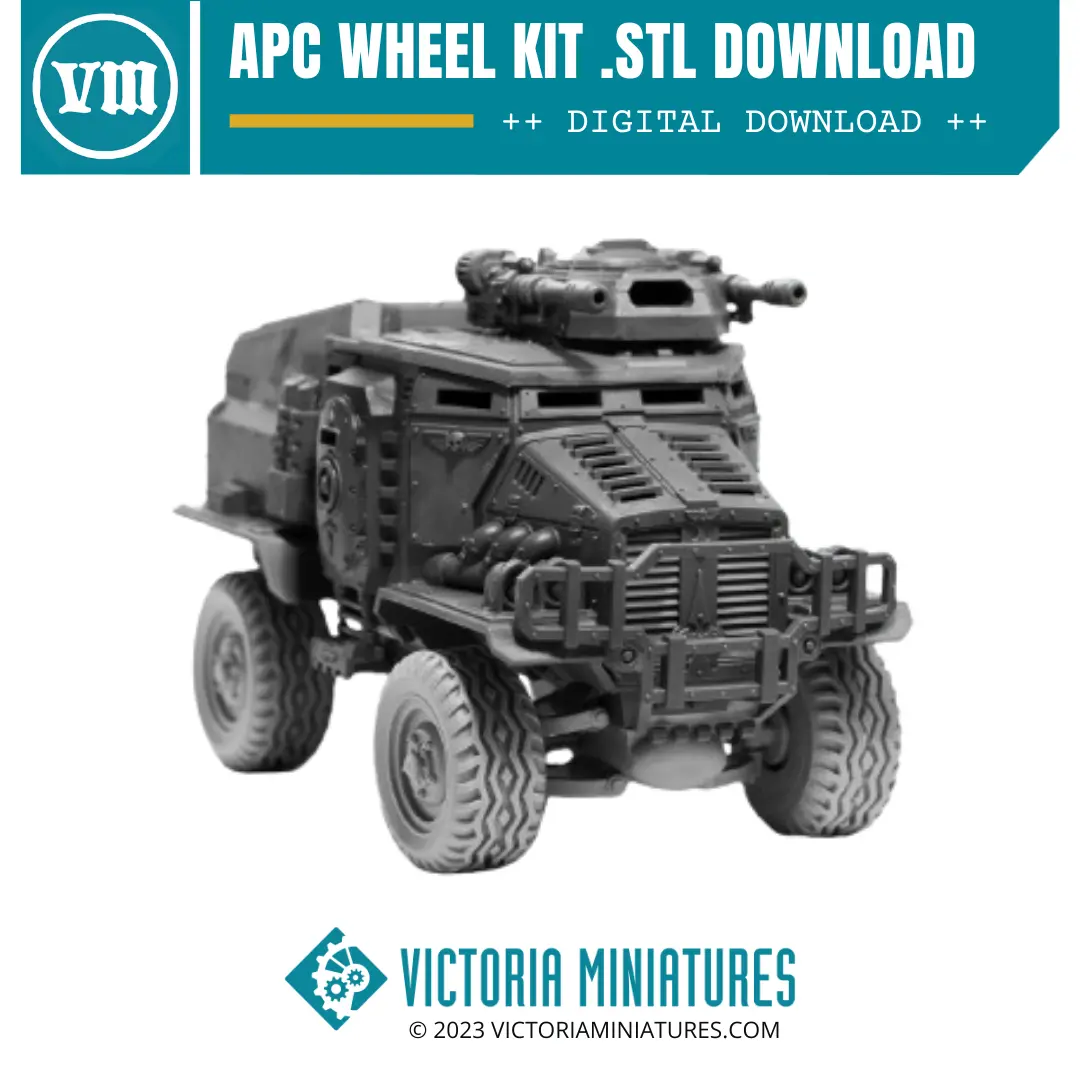 Apc Wheel Kit .Stl Download 1