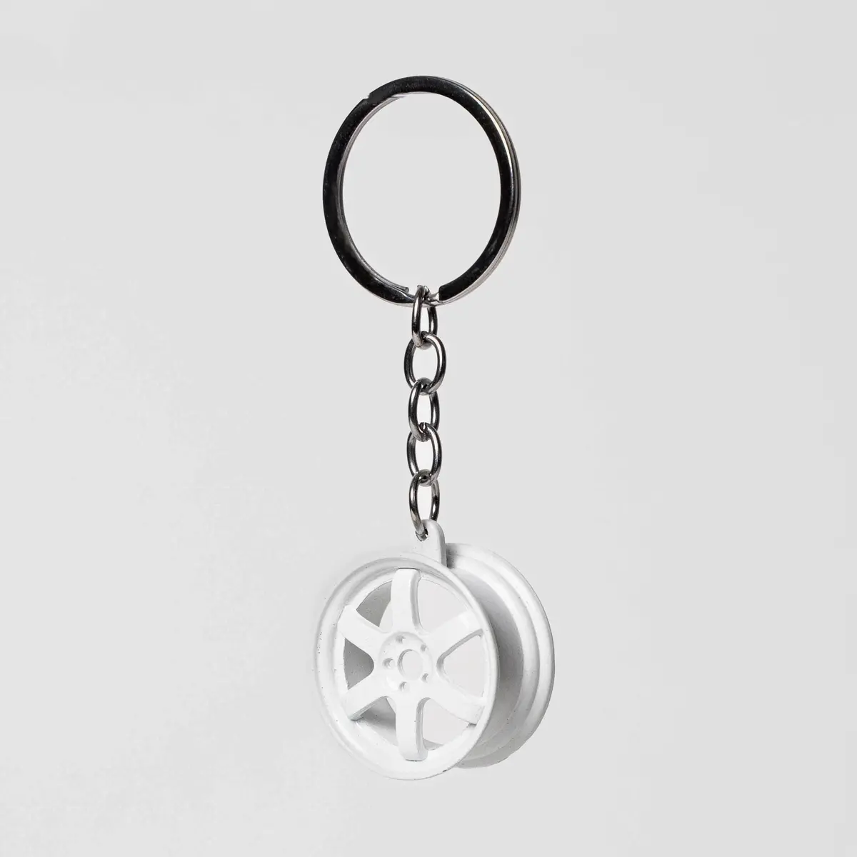 Volk Racing | Snow White Keychain 1