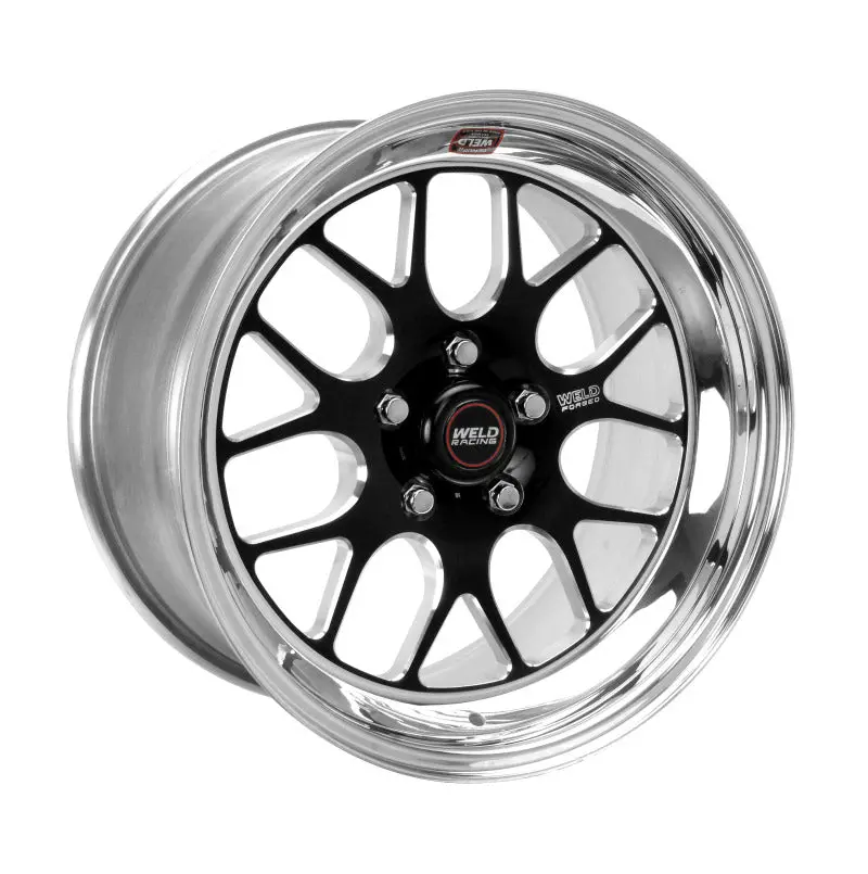 Weld S77 17X10.5 / 5X4.75 Bp / 8.8In. Bs Black Wheel (Medium Pad) - Non-Beadlock 1