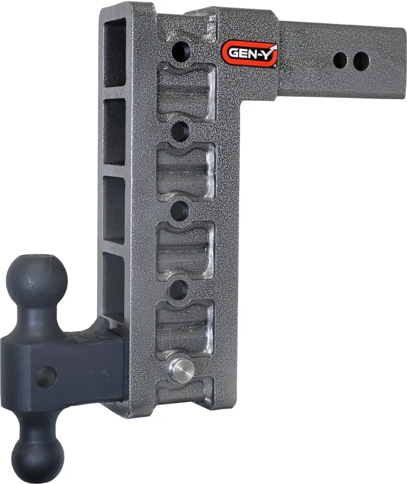 Gen-Y Mega Duty 3In Shank 12In Drop 3.5K Tw 32K Hitch W/Gh-0161 Dual-Ball 1