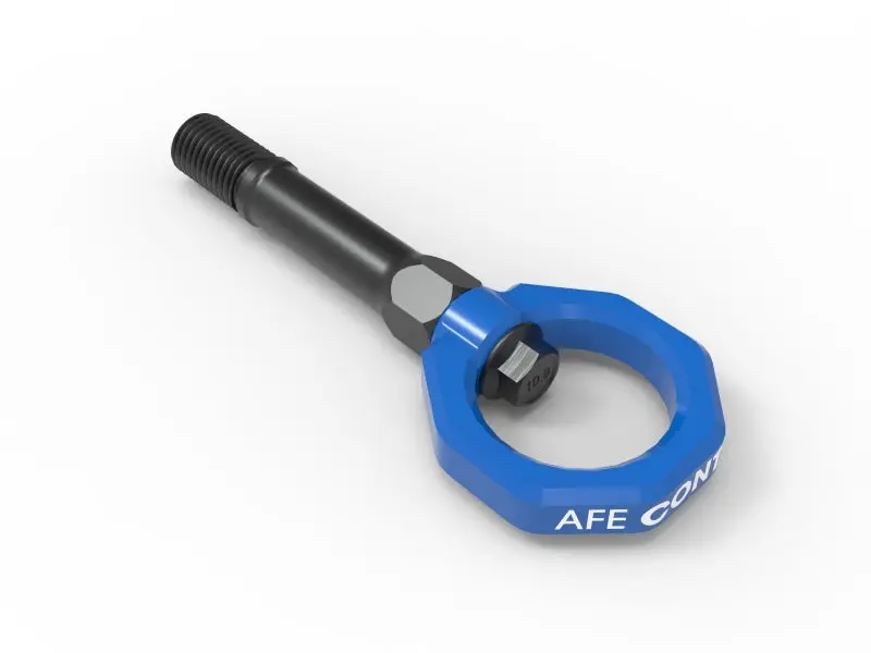 Afe Control Front Tow Hook Nissan Z 23-25 V6-3.0Lblue 1