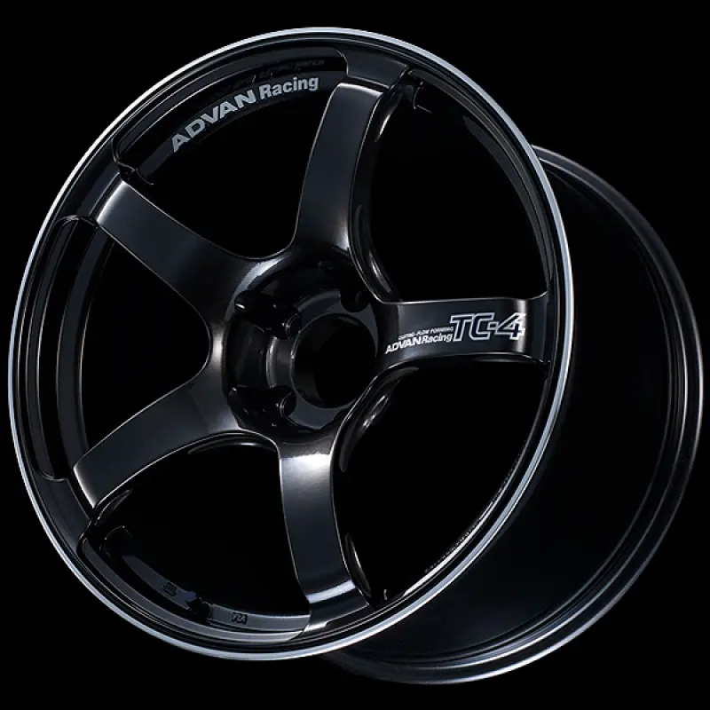 Advan Tc4 18X9 +53 5X120 Racing Black Gunmetallic And Ring Wheel 1