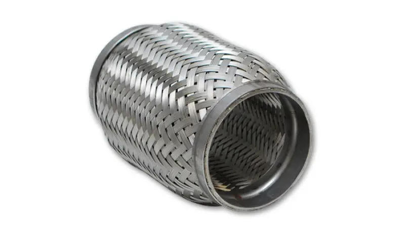 Vibrant Ss Flex Coupling With Inner Braid Liner 1.5In Inlet/Outlet X 6In Flex Length 1