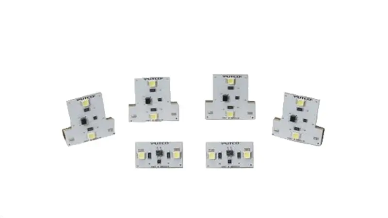 Putco 08-10 Ford Superduty Ext Cab Or Crew Cab Premium Led Dome Lights (Application Specific) 1
