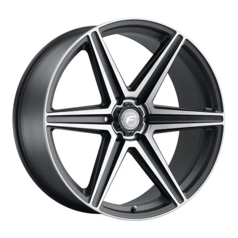 Forgestar X6 24X10 / 6X139.7 Bp / Et25 / 6.5In Bs Satin Black Wheel 1
