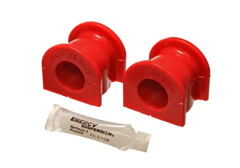 Energy Suspension 00-09 Honda S2000 Red 27.2Mm Front Sway Bar Bushing Set 1