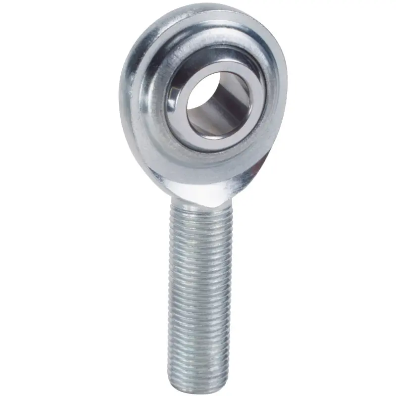 Qa1 C Series 2-Pc Rod End - Male/Right Hand - .25In Bore X 5/16-24 - Carbon Steel W/Ptfe 1
