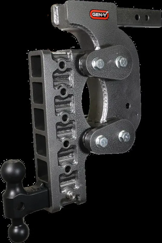 Gen-Y The Boss Torsion-Flex 2In Shank 17.5In Drop 16K Hitch W/Gh-051 Dual-Ball/Stabilizer Kit 1