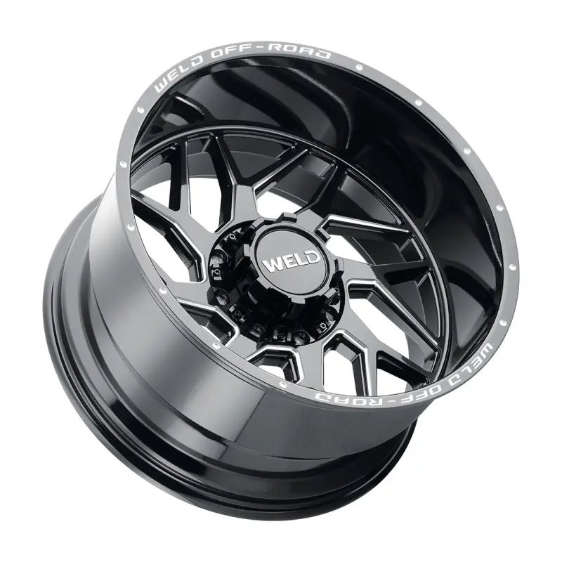 Weld Off-Road W117 22X10 Fulcrum 6X135 6X139.7 Et13 Bs6.00 Gloss Black Mil 106.1 1