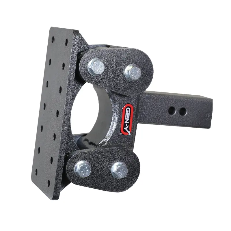 Gen-Y The Boss Torsion-Flex Pintle Plate 2.5In Shank 5.5In Drop 1.7K Tw 16K Hitch 1