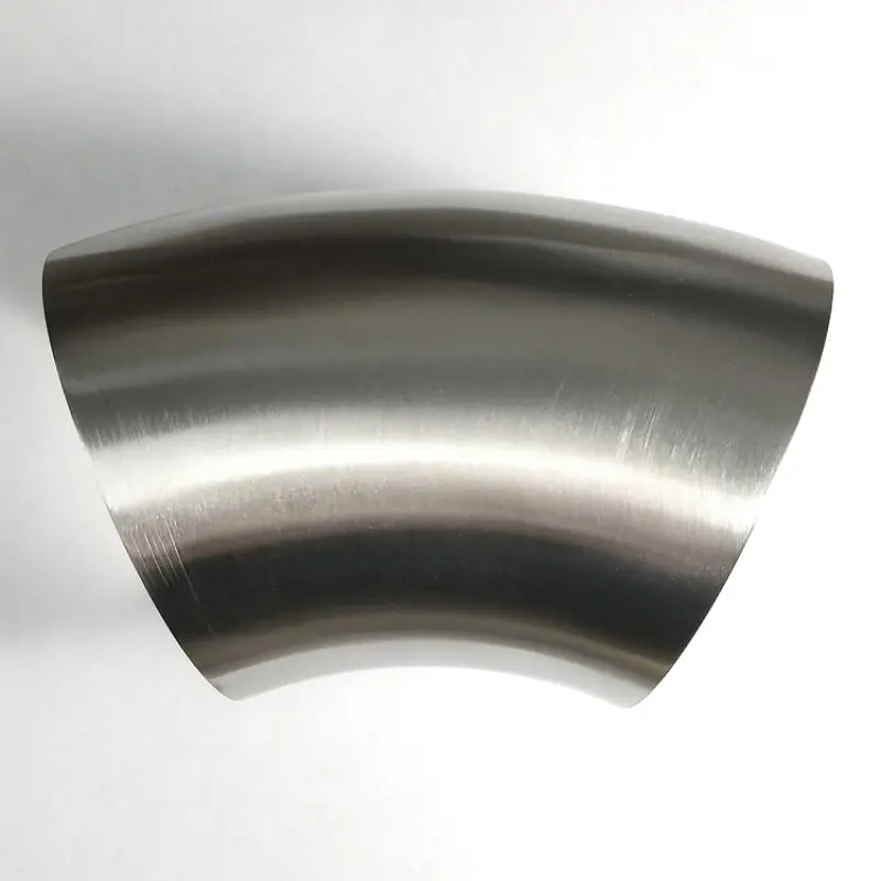 Stainless Bros 304Ss 5In Diameter 1D Radius 45 Degree Bend Elbow Mandrel Bend 1