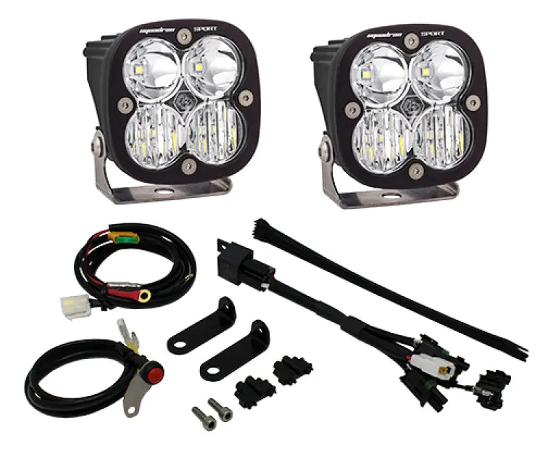 Baja Designs Triumph Tiger 800Xc Led Adventure Bike Kit Squadron Sport 1