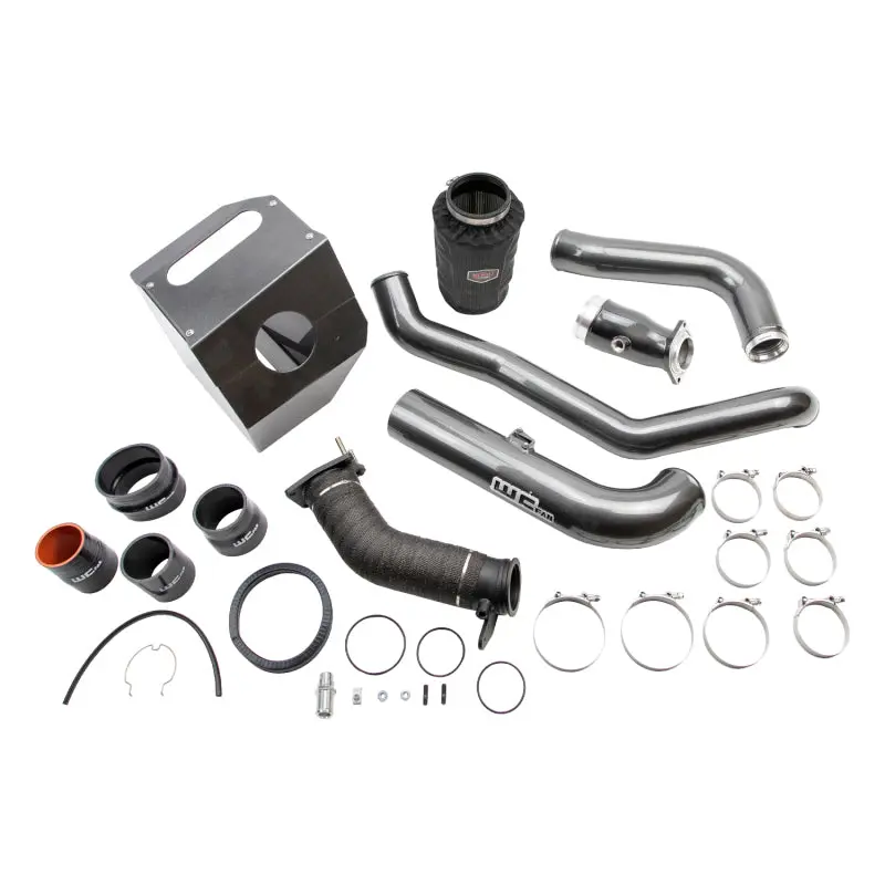 Wehrli 17-19 Chevrolet L5p Duramax High Flow Intake Bundle Kit - Wcfab Grey 1