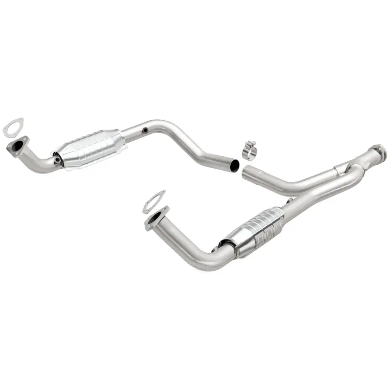 Magnaflow Conv Df 95-99 Range Rover 4.0/4.6L Gems Y-Pipe Assembly *Not For Sale In California* 1