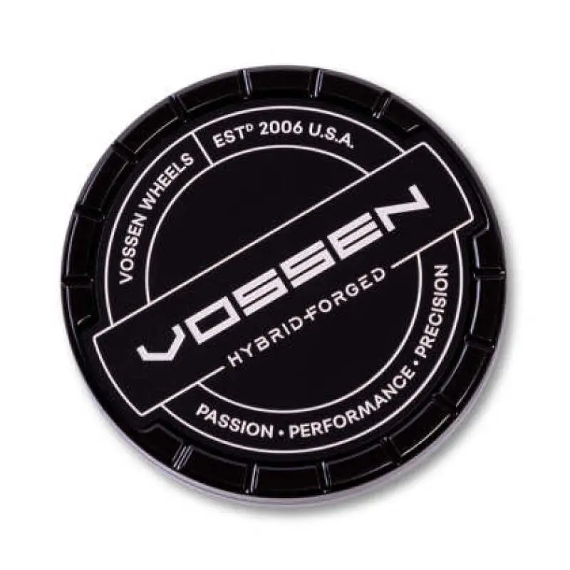 Vossen Billet Sport Cap 1.0 - Large - Hybrid Forged - Gloss Black 1