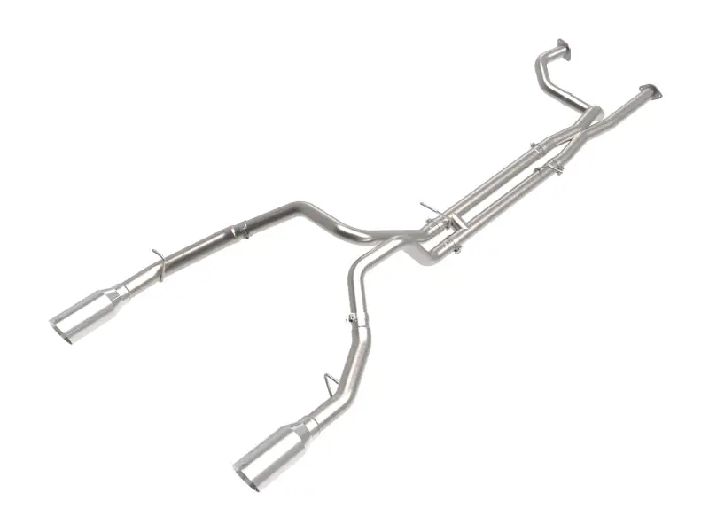 Afe Vulcan Series 3In 304Ss Cat-Back Exhaust 21+ Ram 1500 Trx V8-6.2L W/ Polished Tips 1