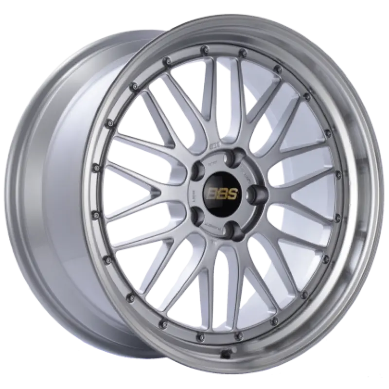 Bbs Lm 18X9.5 5X114.3 Et38 Diamond Silver Center / Diamond Cut Rim - Pfs Cb 1