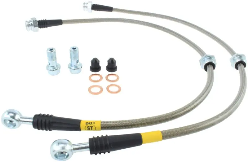 Stoptech 05-13 Nissan Murano Stainless Steel Front Brake Lines 1