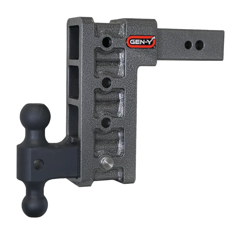 Gen-Y Mega Duty 2.5In Shank 9In Drop 3.5K Tw 32K Hitch W/Gh-0161 Dual-Ball 1