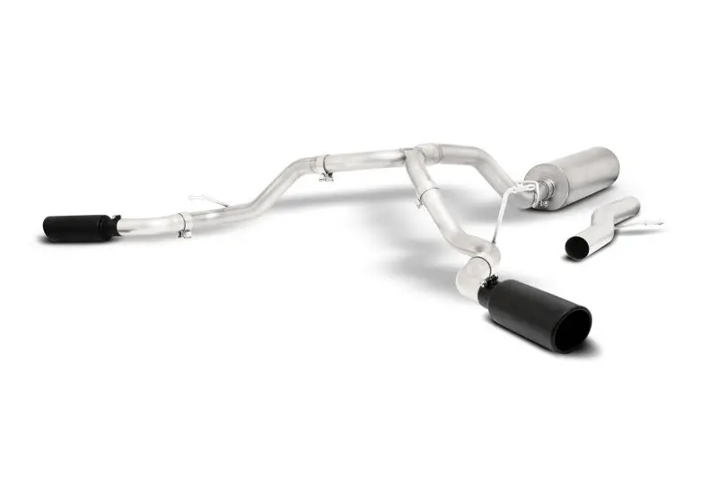 Gibson 21-22 Gmc Yukon/Chevy Tahoe 5.3L 2/4Wd Cat-Back Dual Extreme Exhaust System - Stainless 1