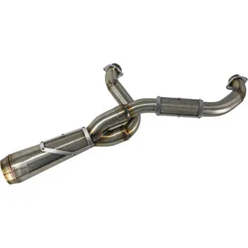 Trask 2-Into-1 Big Sexy Exhaust System - Stainless - M8 Softail Tm-5132   1800-2792 1