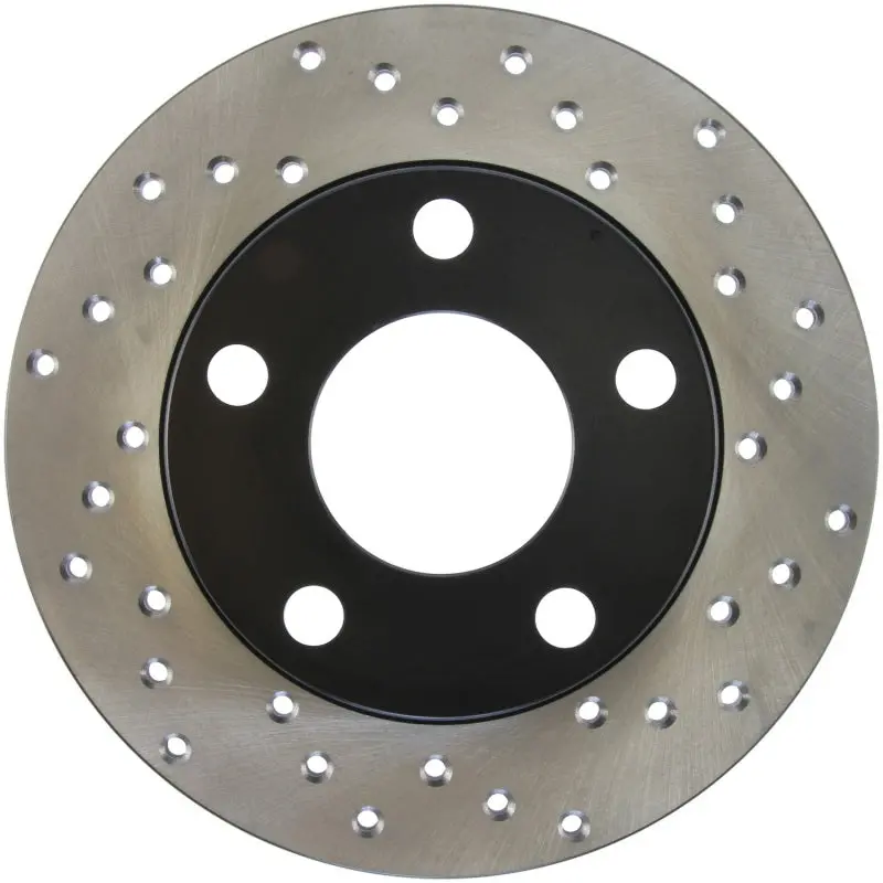 Stoptech 96-01 Audi A4 Quattro / 12/98-05 Vw Passat Left Rear Drilled Rotor 1