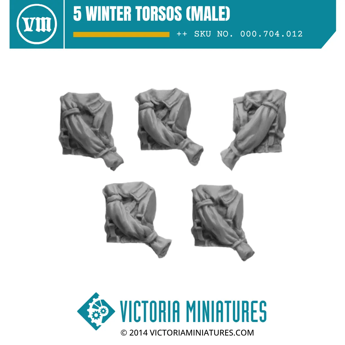 5 Winter Torsos (Male) 1