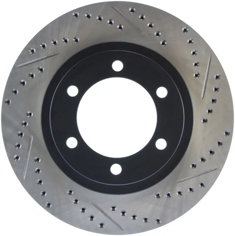 Stoptech Slotted & Drilled Sport Brake Rotor 1