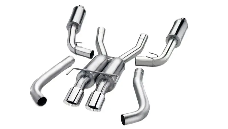Corsa 2009-2010 Dodge Challenger R/T 5.7L V8 Auto Polished Xtreme Cat-Back Exhaust 1