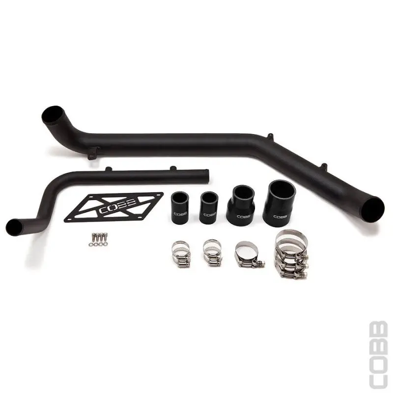 Cobb Mitsubishi Evo X Stealth Black Ic Upper Hard Pipe Kit 1