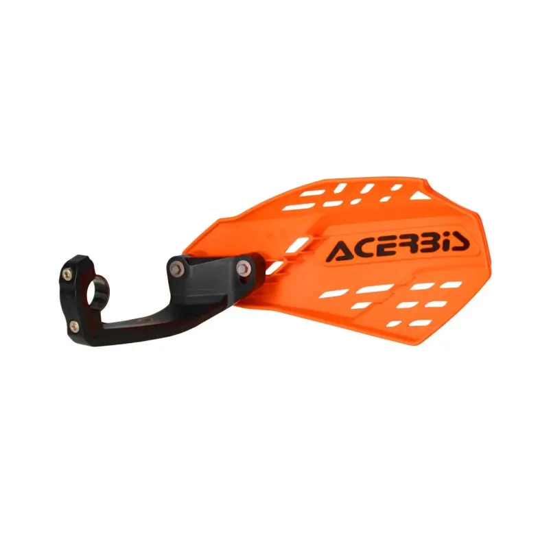 Acerbis Linear Vented Handguard - Orange/Black 1