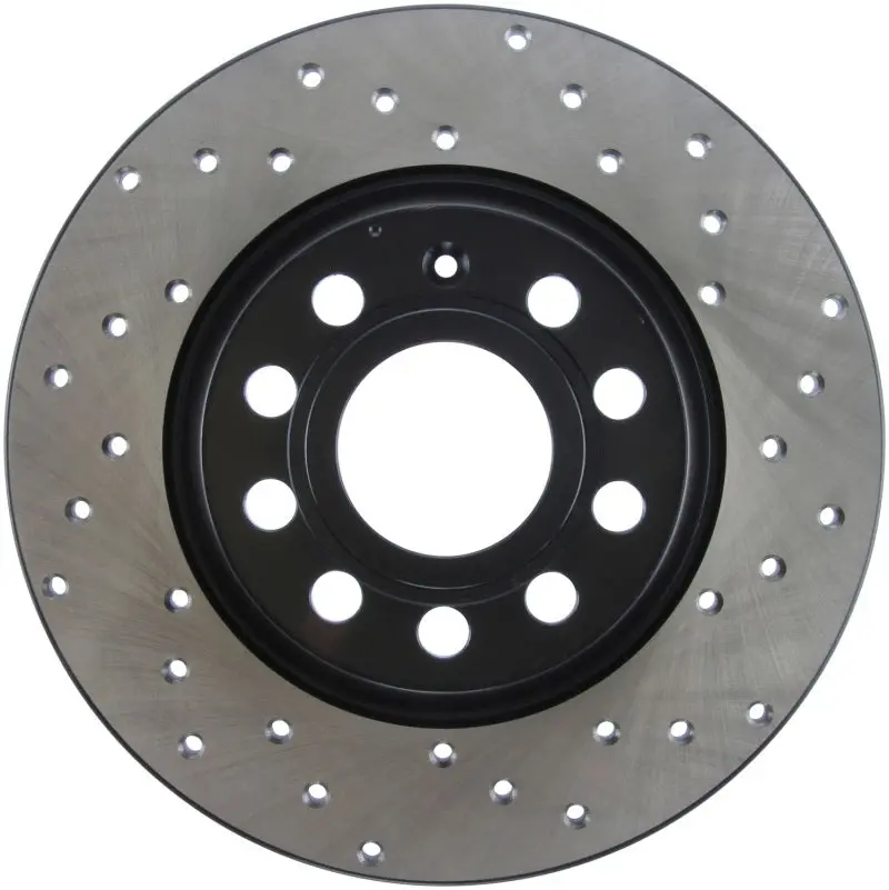 Stoptech 06-11 Audi A3 / 06-09 Vw Gti Mk V / 05-10 Jetta (Exc Wagon) Drilled Left Rear Rotor 1