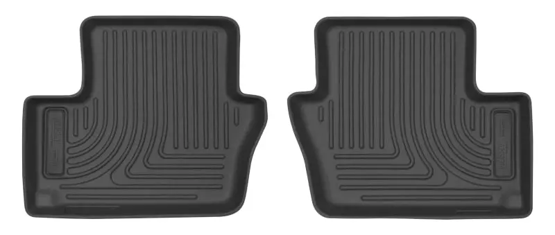 Husky Liners 07-12 Dodge Caliber / 07-14 Jeep Compass Weatherbeater Black 2Nd Seat Floor Liners 1