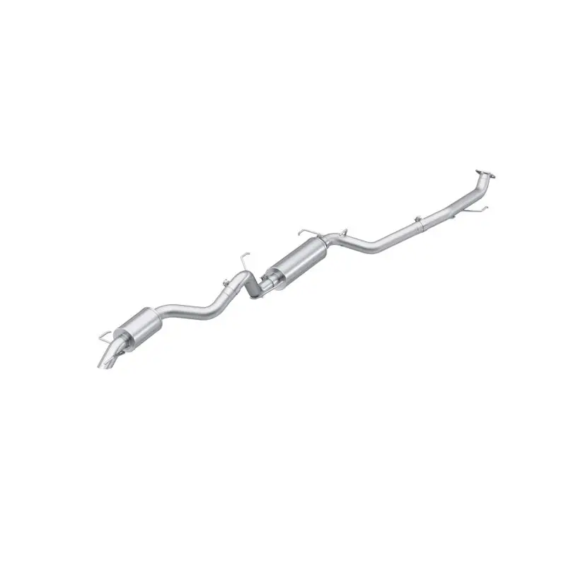 Mbrp Mbrp 25-26 Toyota 4Runner 2.4L 3In Cat-Back Single Rear High-Clearance Turn Down - Al 1